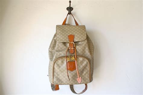 celine backpack vintage